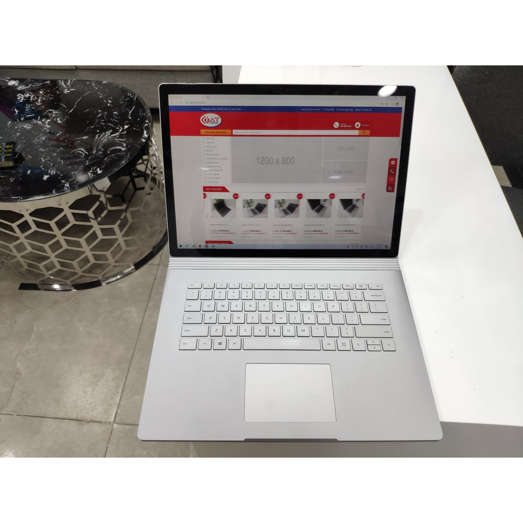 Surface Book 3 Core i7-1065G7, Ram 16GB, ổ cứng SSD 256GB, card 1660Ti, màn hình 15 inch 3K-Laptop Chất | BigBuy360 - bigbuy360.vn