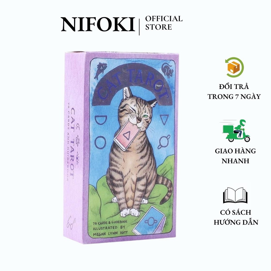 Bộ bài Bài Cat Tarot Size Gốc B2