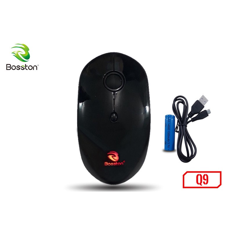 CHUỘT KO DÂY BOSSTON Q9 - PIN SẠC