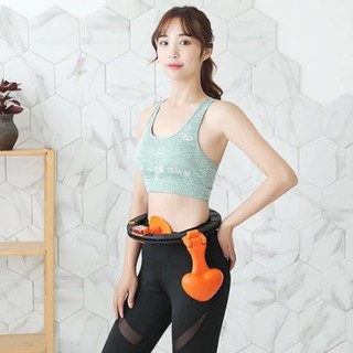 Vòng lắc eo giảm mỡ tự động - Vòng lắc giảm mỡ bụng HuLa Hoop, massage cơ bụng, tự động đếm số vòng