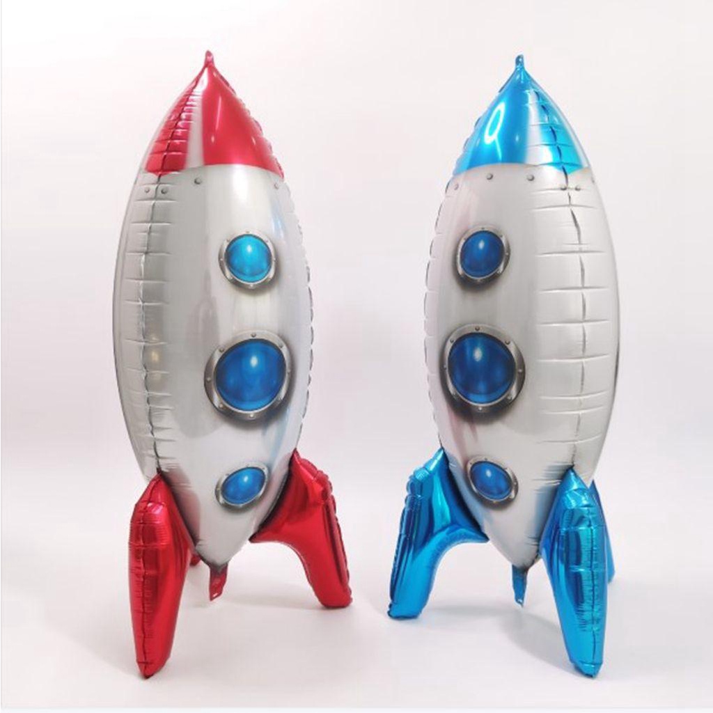 Bong Bóng Nhôm Hình Phi Hành Gia 3D Độc Đáo Trang Trí Tiệc