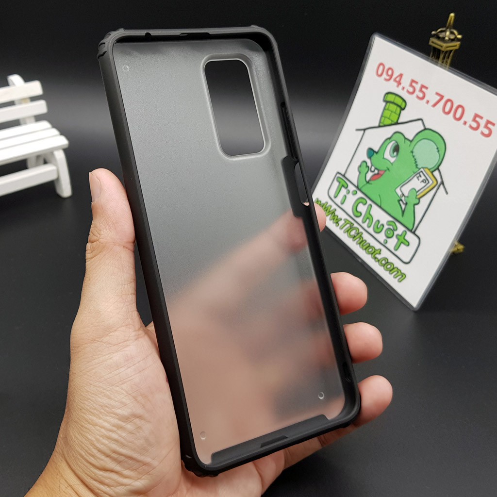 [Ảnh Thật] Ốp Lưng Xiaomi Mi 10T/ 10T Pro 5G Cứng Nhám Viền Dẻo Màu Chống Sốc