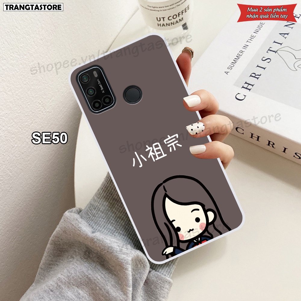 Ốp dẻo trong Vsmart Star 5 - Joy 4 - Live 4 - Aris - Aris Pro in hình họa tiết hoạt hình ngỗ nghĩnh - đáng yêu