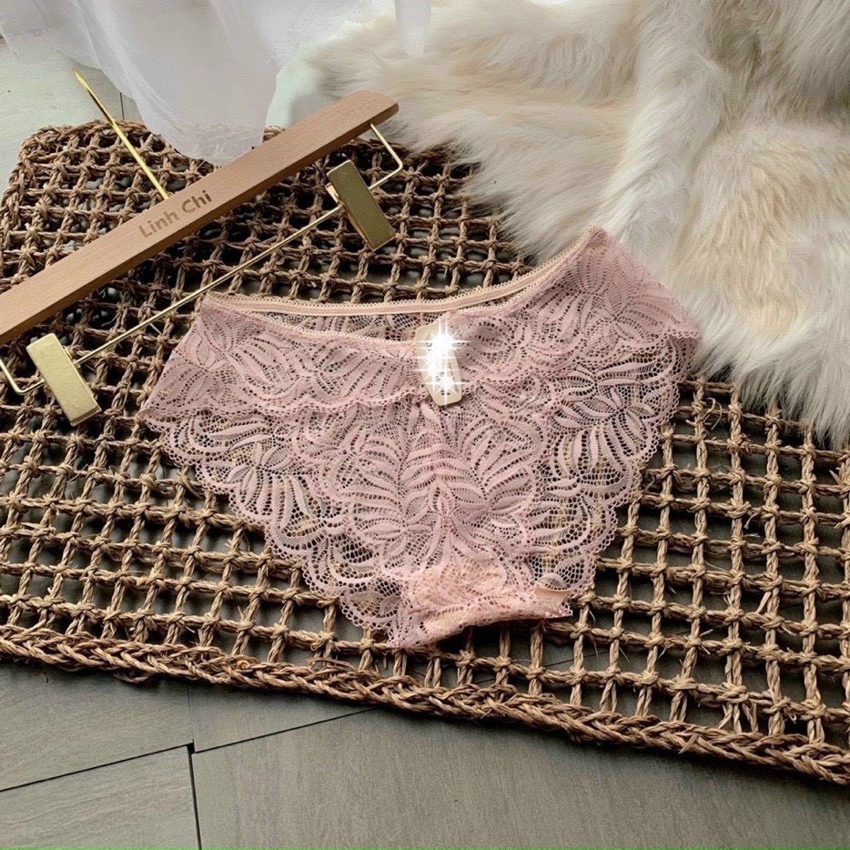 Quần Lót Nữ Ren Sexy công chúa thiết kế họa tiết ren xuyên thấu siêu gợi cảm quyến rũ mã A33