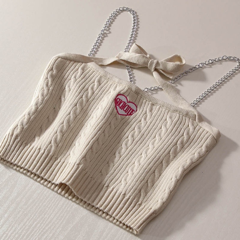 COZOK Áo Dệt Kim Không Tay Thời Trang Cho Nữ