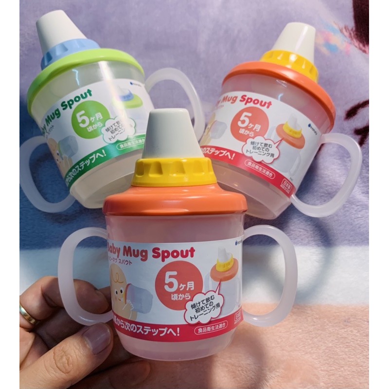 Cốc tập uống nước chống sặc Baby Mug (Nhật Bản)