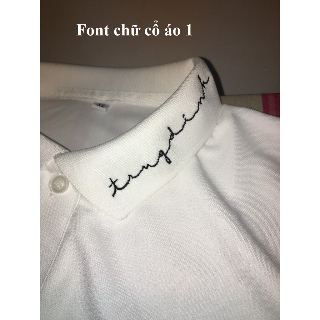 ÁO POLO THÊU TÊN THEO YÊU CẦU , ÁO THÊU TÊN | BigBuy360 - bigbuy360.vn