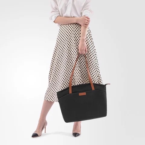 Túi Xách Nữ Công Sở Đựng Laptop 16inch Nhập khẩu thương hiệu Tomtoc - Tote Handbag For Macbook 16'' A53-E02D01