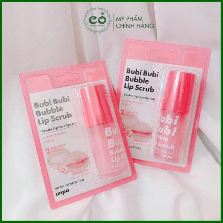 Gel sủi bọt tẩy tế bào chết môi Unpa Bubi Bubi Lip K5 | BigBuy360 - bigbuy360.vn