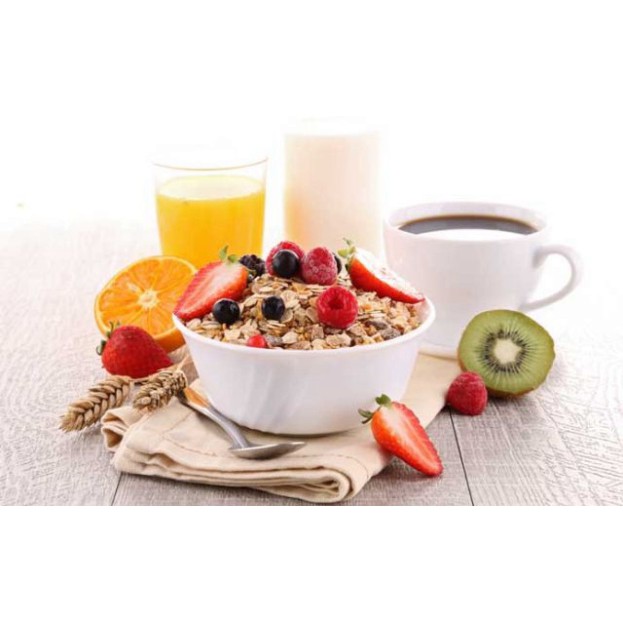 Giá rẻ nhất  500g Yến mạch Đức giảm cân Eatclean loại cán vỡ ăn liền