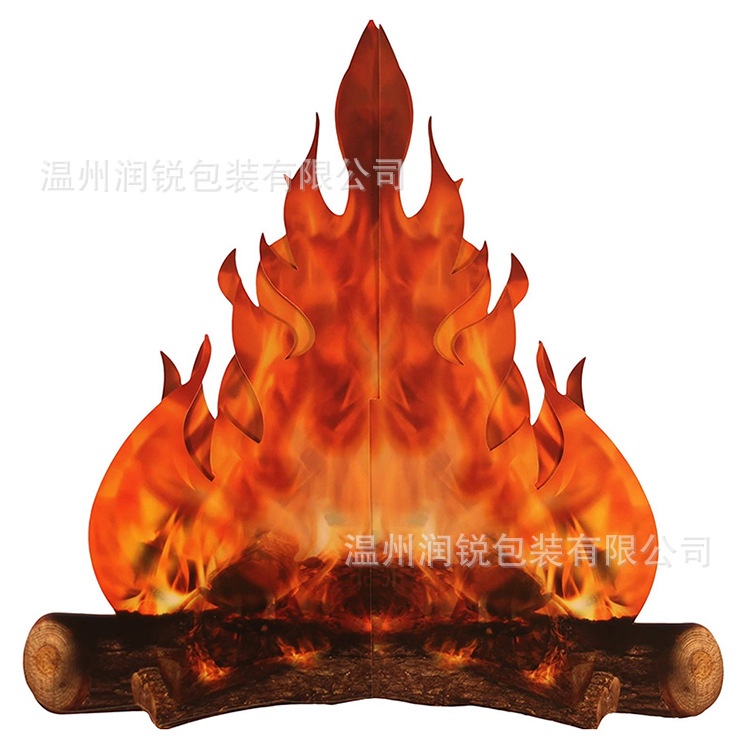 Noel. Mô hình lửa 3D trang trí halloween