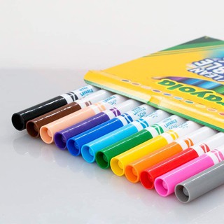 Bộ 12 bút lông màu crayola tẩy rửa vượt trội, nét to - 587812 - ảnh sản phẩm 3
