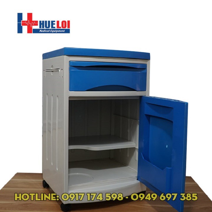Tủ đầu giường y tế bằng nhựa loại nhỏ