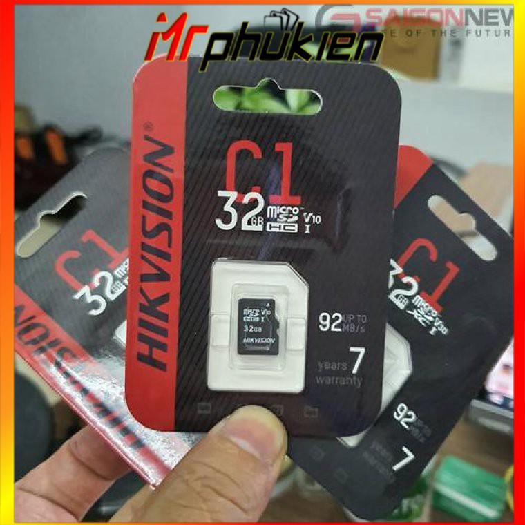 THẺ NHỚ MICROSD HIKVISION 32Gb CLASS 10 - MrPhukien