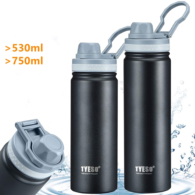 Bình nước giữ nhiệt DILLER T007 thép không gỉ 530ml/ 750ml