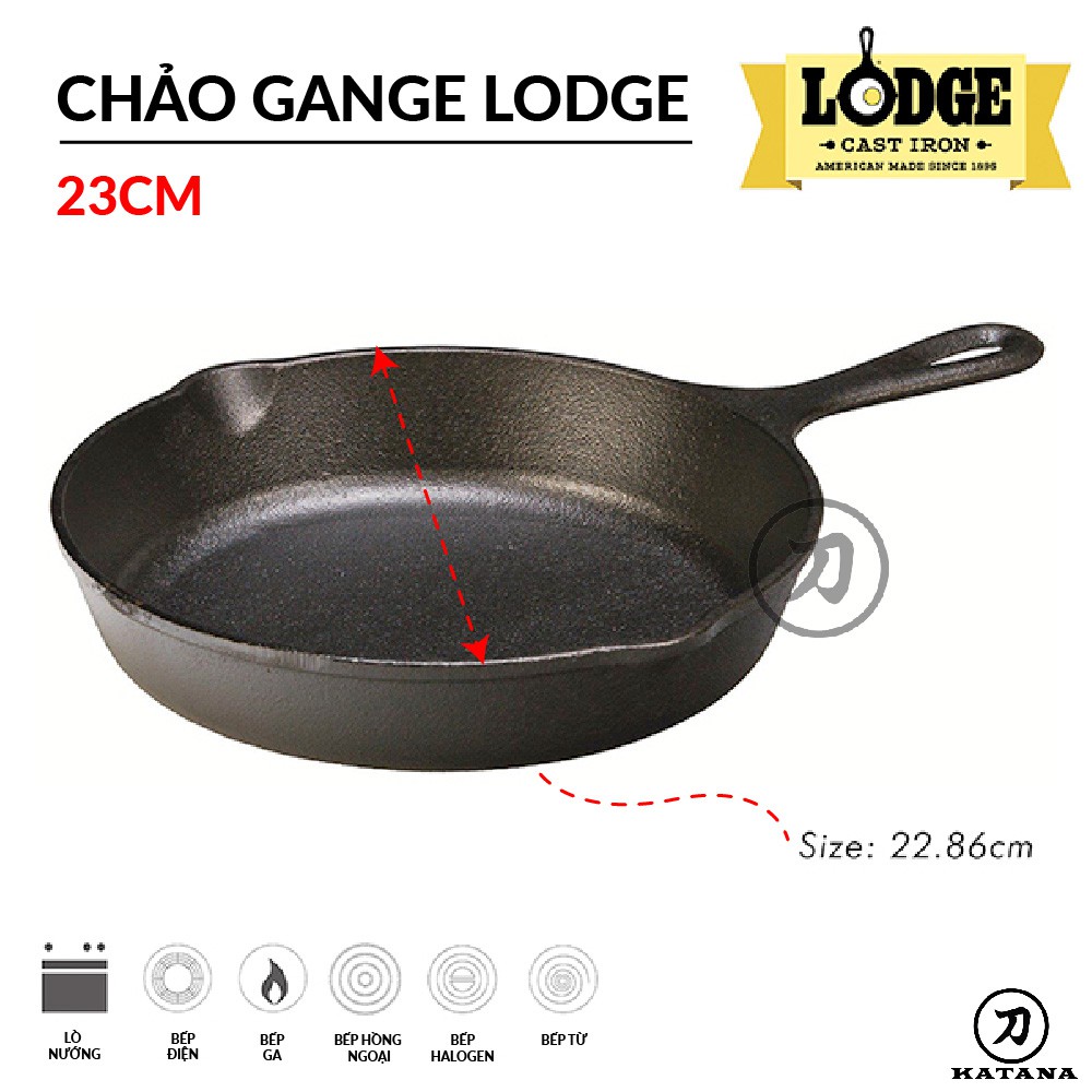 Lodge - Chảo gang - 22.86cm