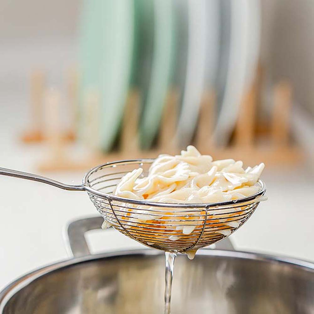 Vá Múc Canh Bằng Thép Không Gỉ Chống Dính Tay Cầm Dài Đa Năng Tiện Dụng Cho Nhà Bếp