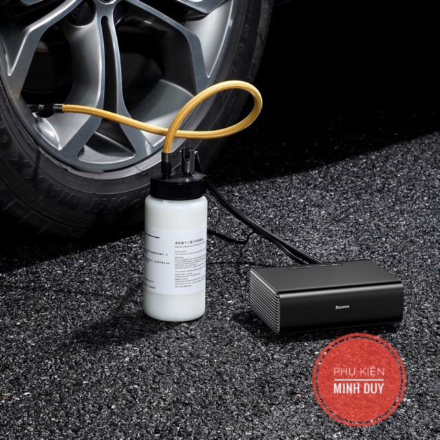 Dung dịch vá lốp xe hơi - Vá tự động đa năng BASEUS Sửa chữa lốp xe bị xẹp lốp phẳng