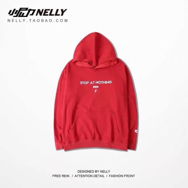 Hoddie Nelly lót bông có sẵn(%shopee)