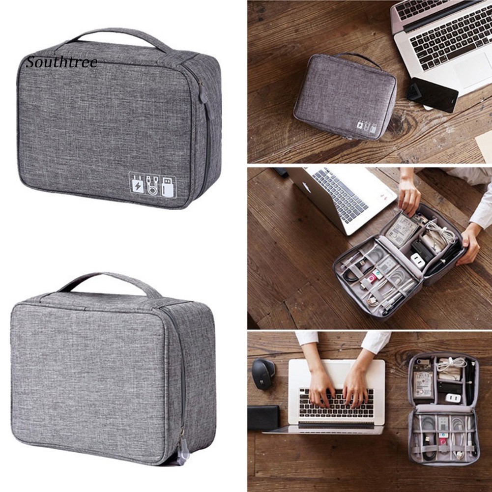 Túi đựng phụ kiện điện tử tiện dụng khi đi du lịch