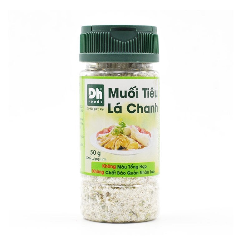Hũ Muối Tiêu Lá Chanh Tây Ninh - Thương hiệu DH Foods