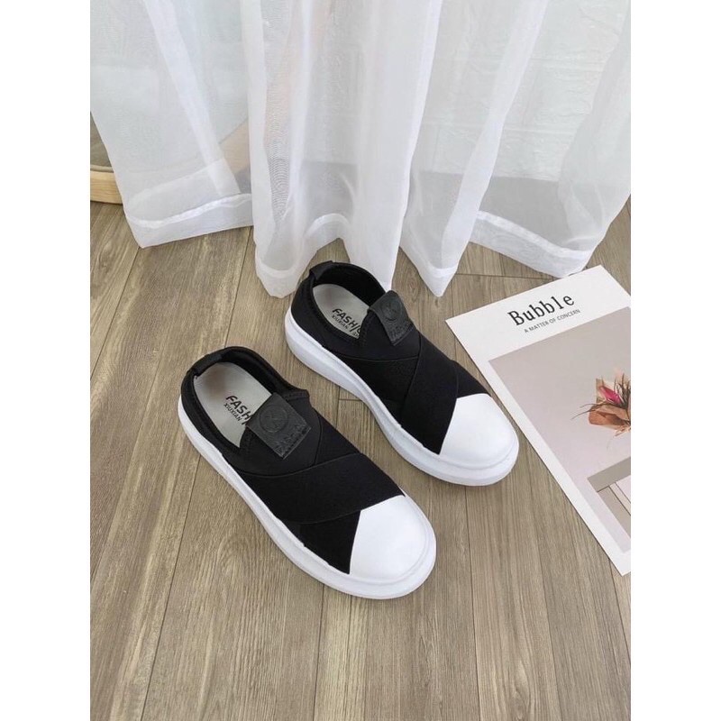 lười thể thao nữ  chun chéo | BigBuy360 - bigbuy360.vn