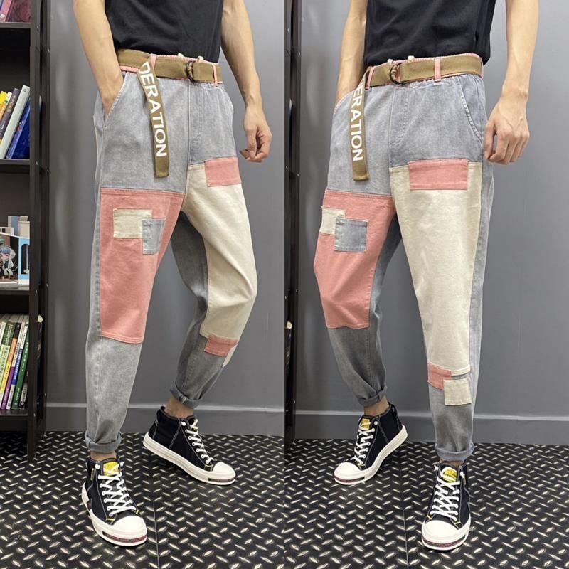 Quần Jean Dài Dáng Rộng Thời Trang Mùa Hè Thu Đông Trẻ Trung Dành Cho Nam