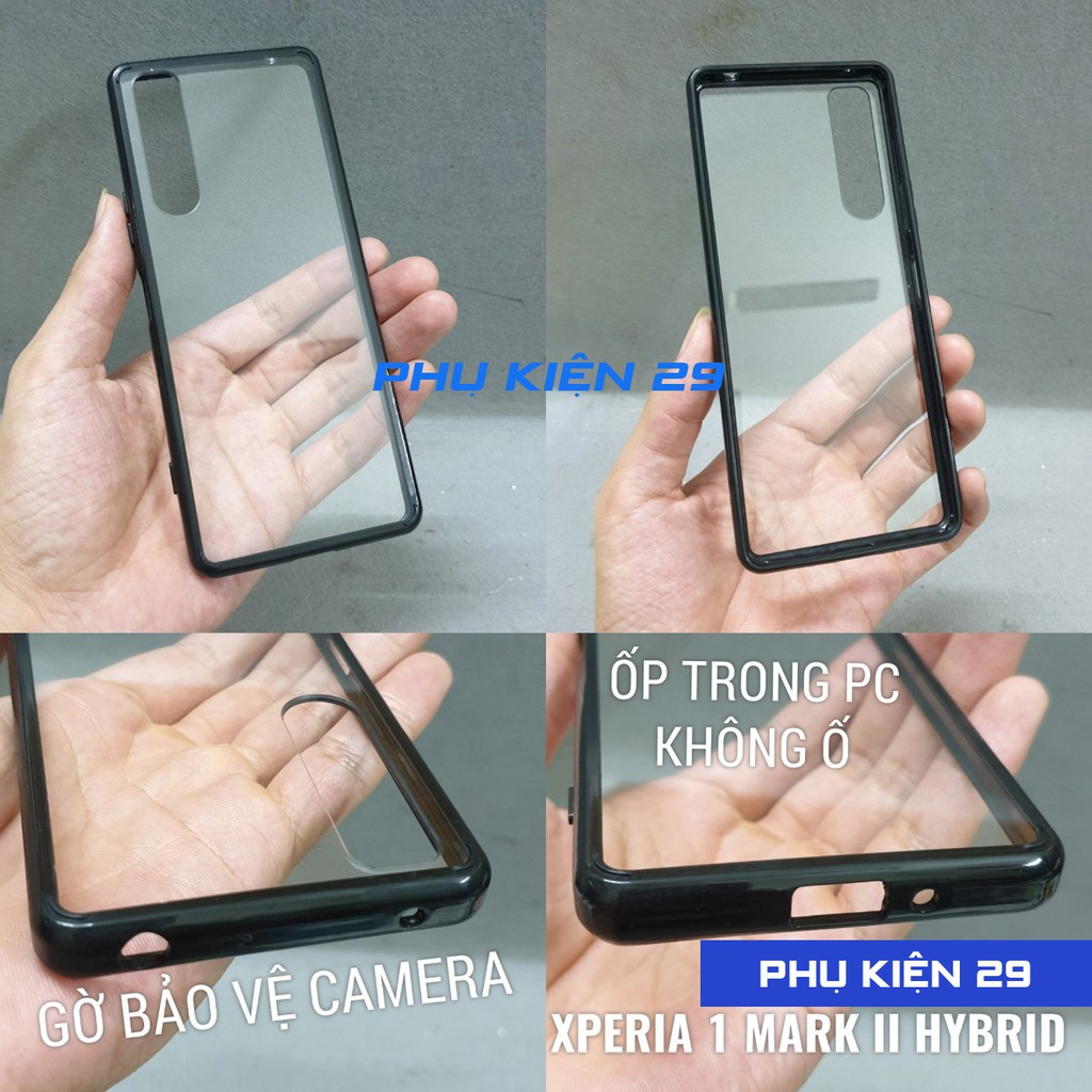 [Xperia 1 Mark II/Mark 2] Ốp chống sốc HYBRID AIR CASE