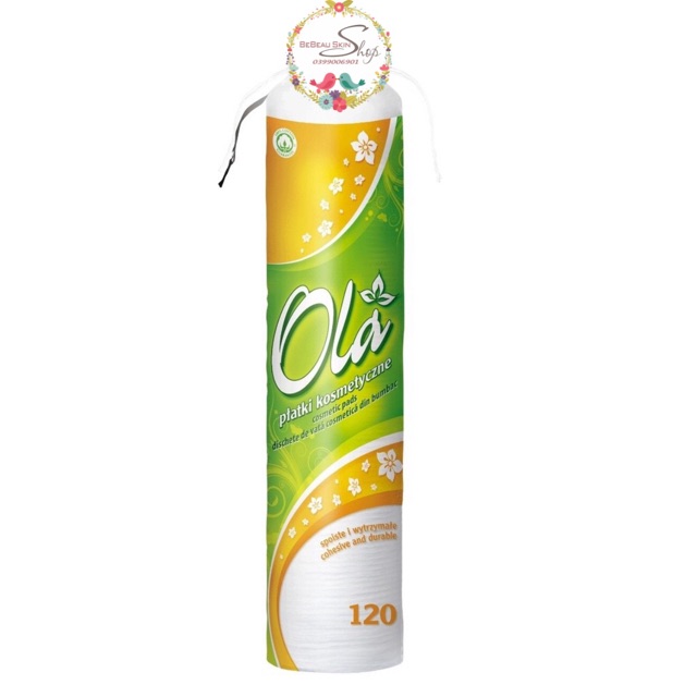 Bông tẩy trang Ola 150 miếng Cotton Pads