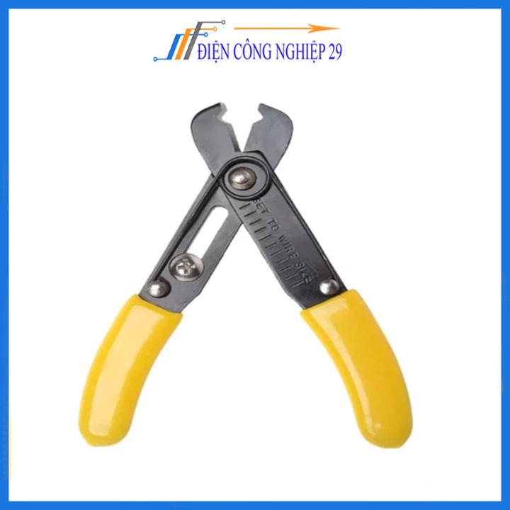 Kìm Cắt Tuốt Cáp, Dây Điện Mini Wynn's WS2502