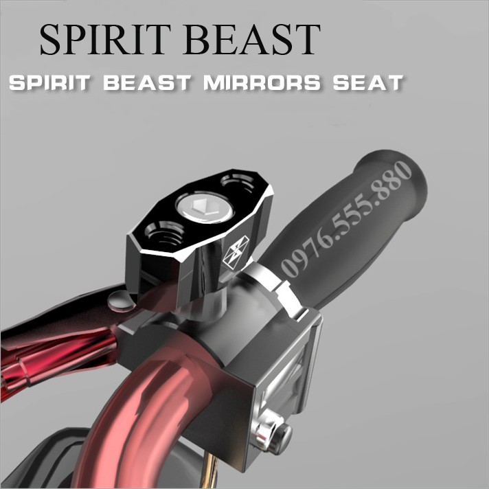 Bộ Ốc Vít Mở Rộng Cho Gương Chiếu Hậu Xe Máy Spirit Beast