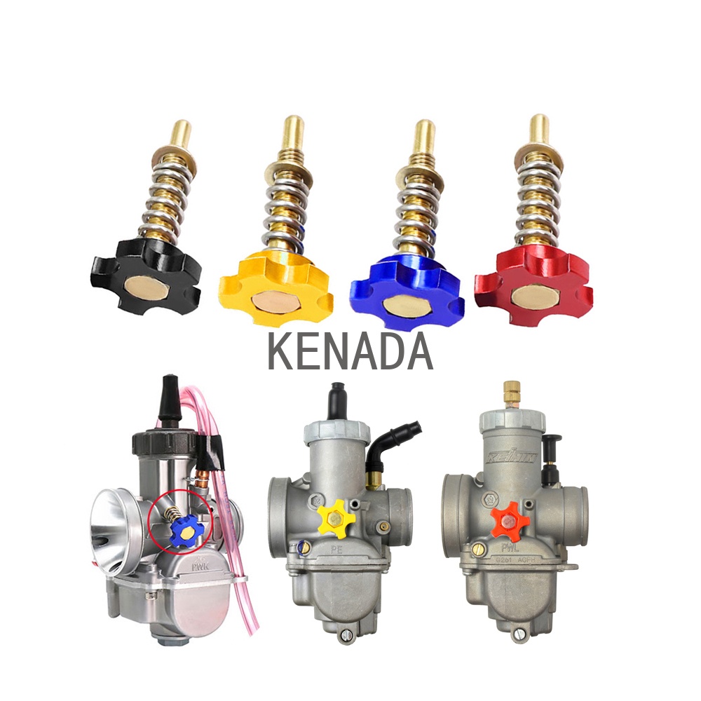 Bộ chế hòa khí điều chỉnh tốc độ không tải cho xe máy PWK NSR PWL PE24 PE26 PE28 PE30 KR150 Carbs