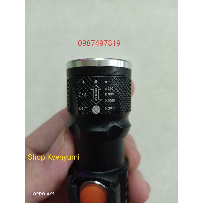 ĐÈN BIN THÁM HIỂM SIÊU SÁNG CHUÔI SẠC USB