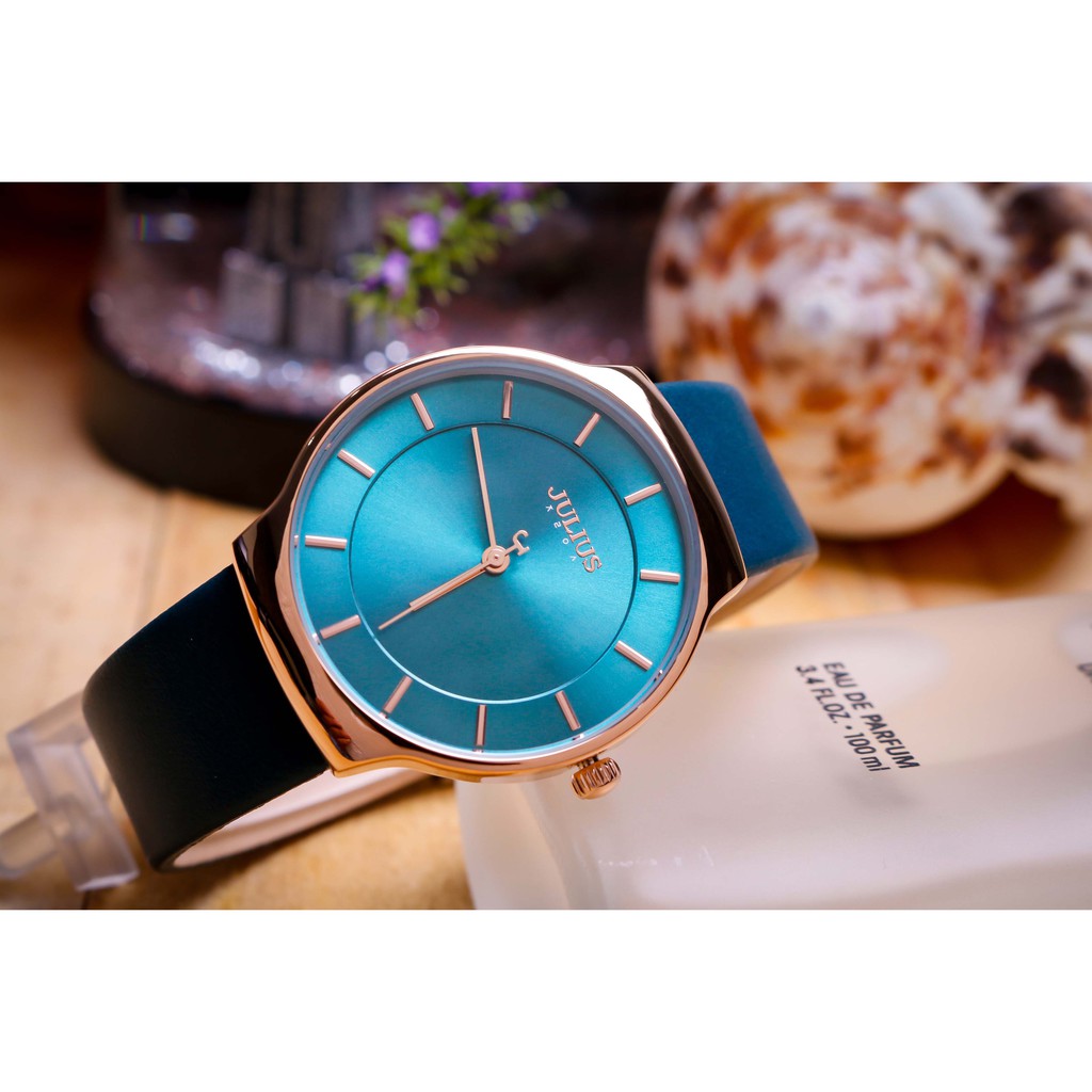 Đồng Hồ Nam JA-1156M Julius Hàn Quốc dây da