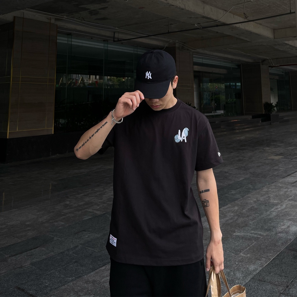 Áo Thun NEW ERA Chính Hãng - Áo tshirt unisex full Korea - Hàng Nhập Khẩu