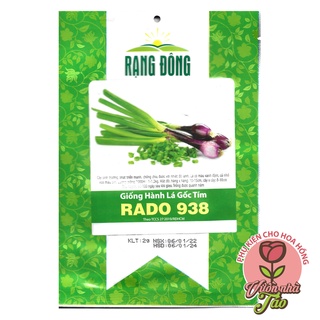 Hạt giống Hành lá gốc tím Rado 938