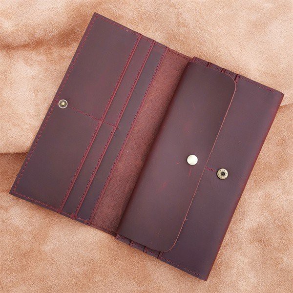 VÍ CẦM TAY DA BÒ SÁP SANG TRỌNG - 101300