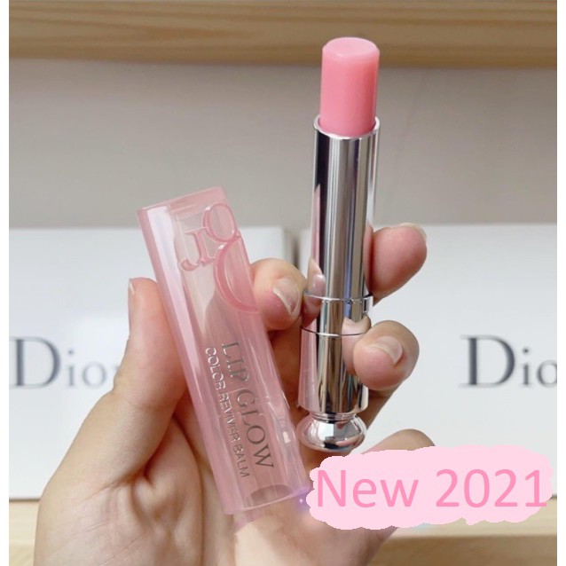 Chính Hãng Fullsize Fullbox Dior Addict Lip Glow Son Dưỡng Hồng Pink 001 Cam Coral 004 Tím Mận Berry 006 Collagen 3.5g