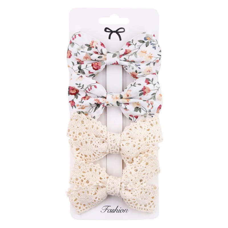 Kẹp Tóc Mini Chống Trượt Phong Cách Lolita Cho Toddl