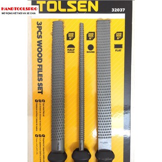 Bộ Dũa Gỗ 3 cây Tolsen 32037