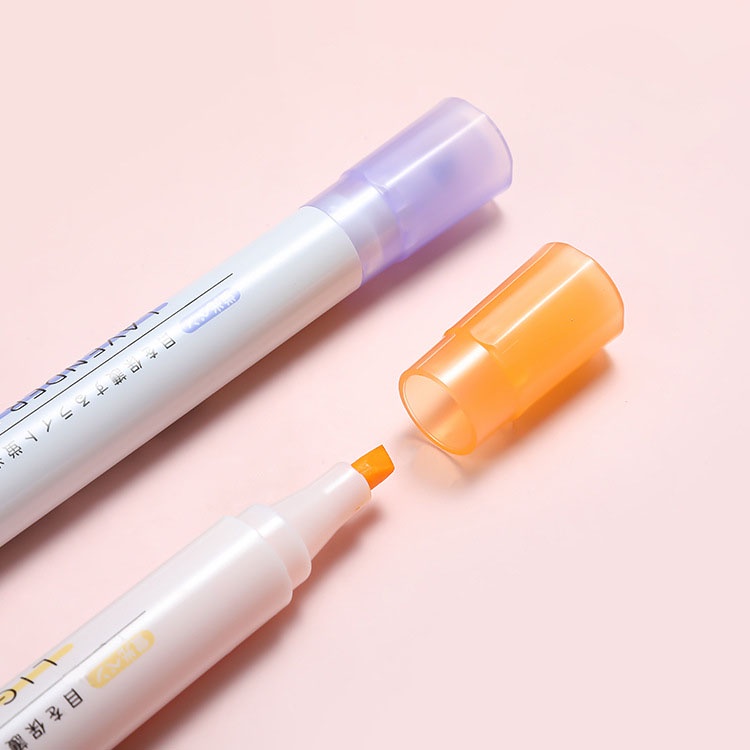 Set 6 Bút Dạ Quang 6 Màu Sắc