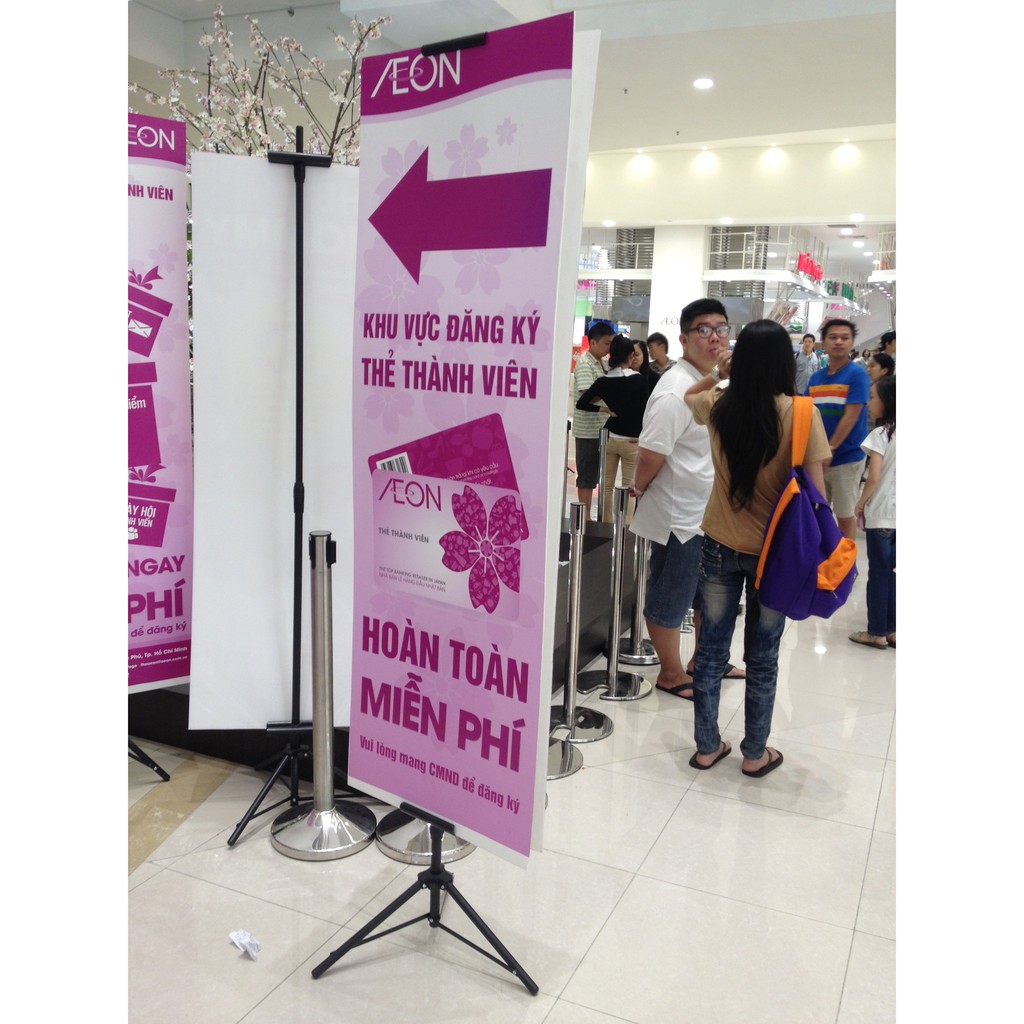 Standee Chữ T Treo Tranh Tùy Chỉnh