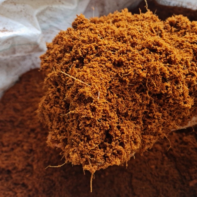 1kg mụn xơ dừa khô trồng rau, hoa kiểng
