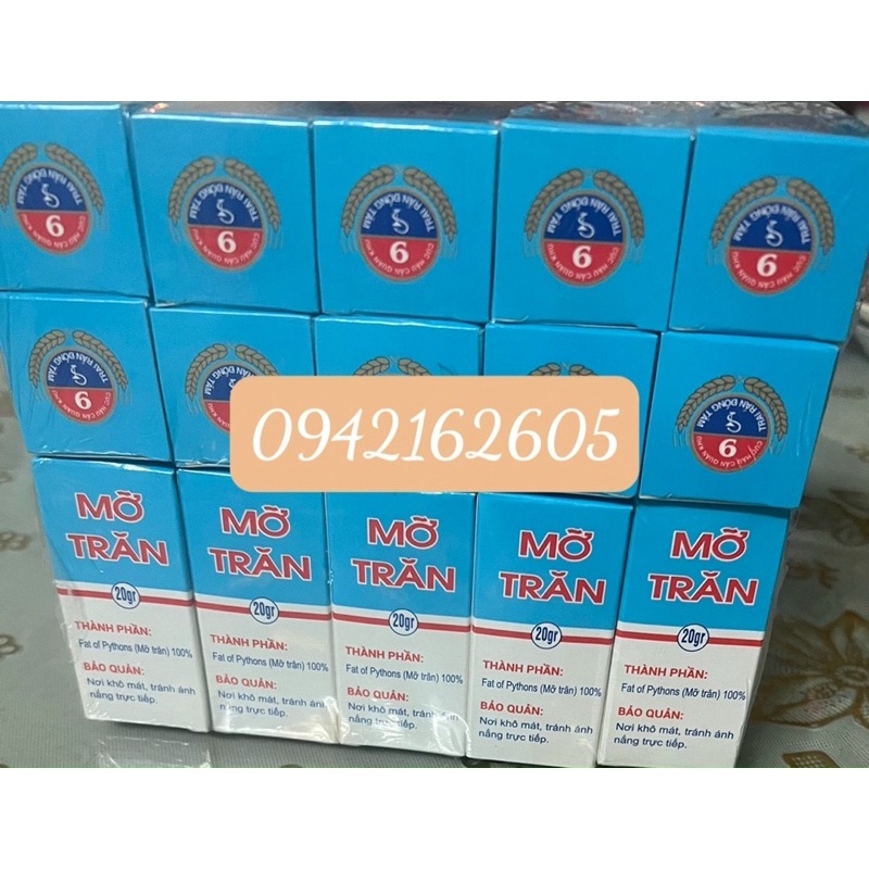 Mỡ trăn trại rắn Đồng Tâm 20gr