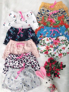 Set 10 quần đùi bé trai/gái (nhà may)