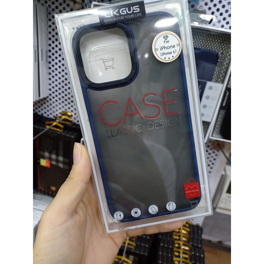 Ốp lưng likgus nhám chống Vân tay cho iPhone 14 Pro max/ 13 Pro Max / 12 Pro Max / 11 Pro max viền dẻo màu