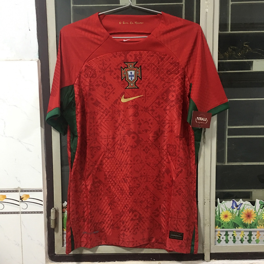 BỘ ÁO ĐẤU ĐT BỒ ĐÀO NHA SÂN NHÀ 2022/23 BẢN PLAYER CAO CẤP