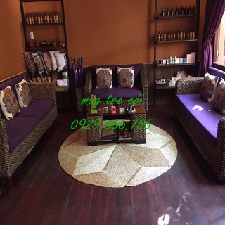 [HOThảm cói ngôi sao chụp ảnh decor