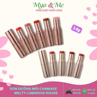 Son dưỡng môi có màu Canmake Melty Luminous Rouge Nhật Bản - 3.8g