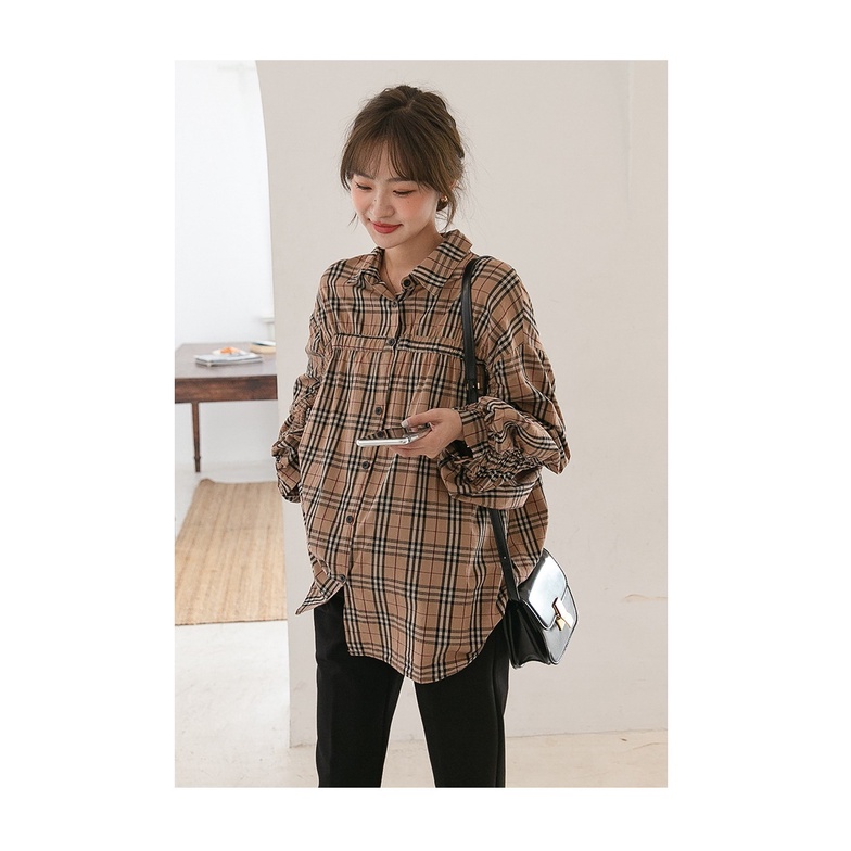 Áo Bầu Xinh Sơ Mi Bầu Xinh AB273